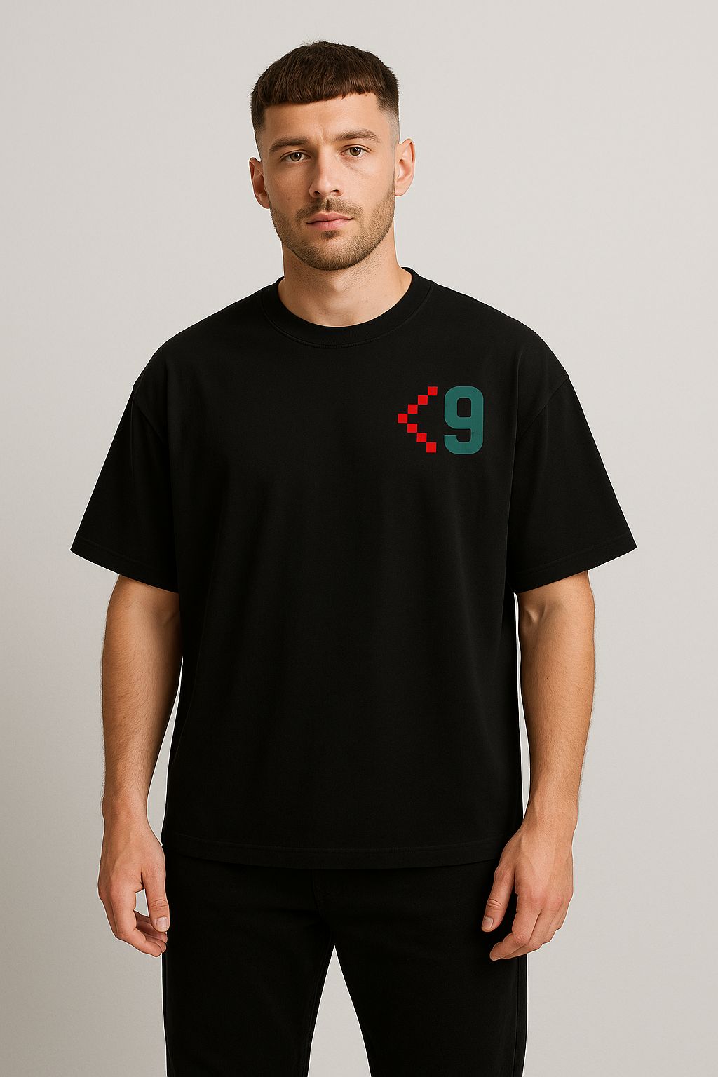 Code 9 "Serpent Rebirth" Samurai Tee (Black)